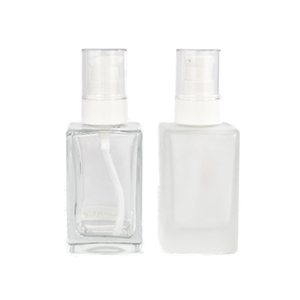 Envases de botellas de loción de vidrio personalizados de 120 ml