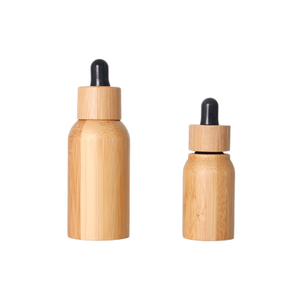 Botellas de aceite esencial de bambú de lujo con varios tamaños