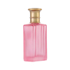 Frasco de perfume de viaje esmerilado rosa de 60 ml