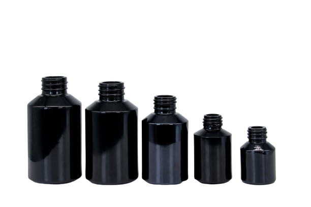 Botellas de medicina de loción de vidrio de 15-120 ml 