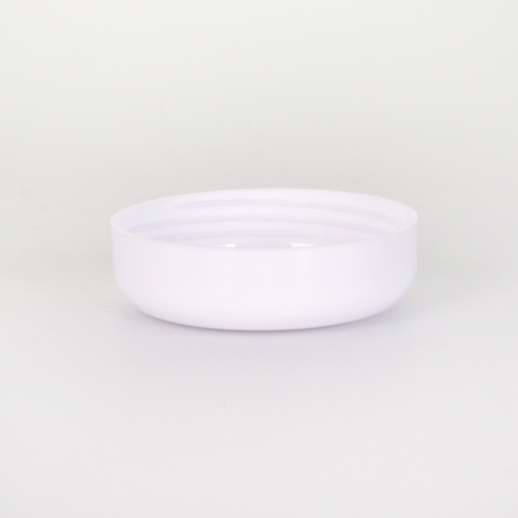 Tarros de crema de plástico PP blanco como envases cosméticos al por mayor