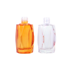 Botella de aceite esencial de vidrio transparente de 10 ml para uso diario